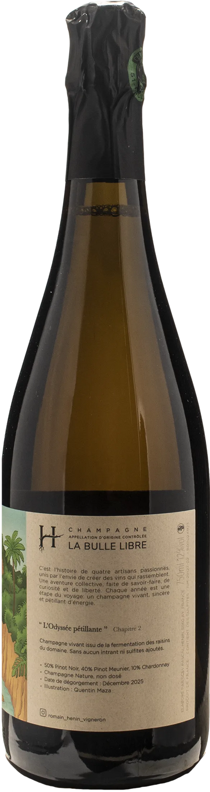 Romain Henin Champagne La Bulle Libre L'Odyssee Petillante Chapitre 2 Nature