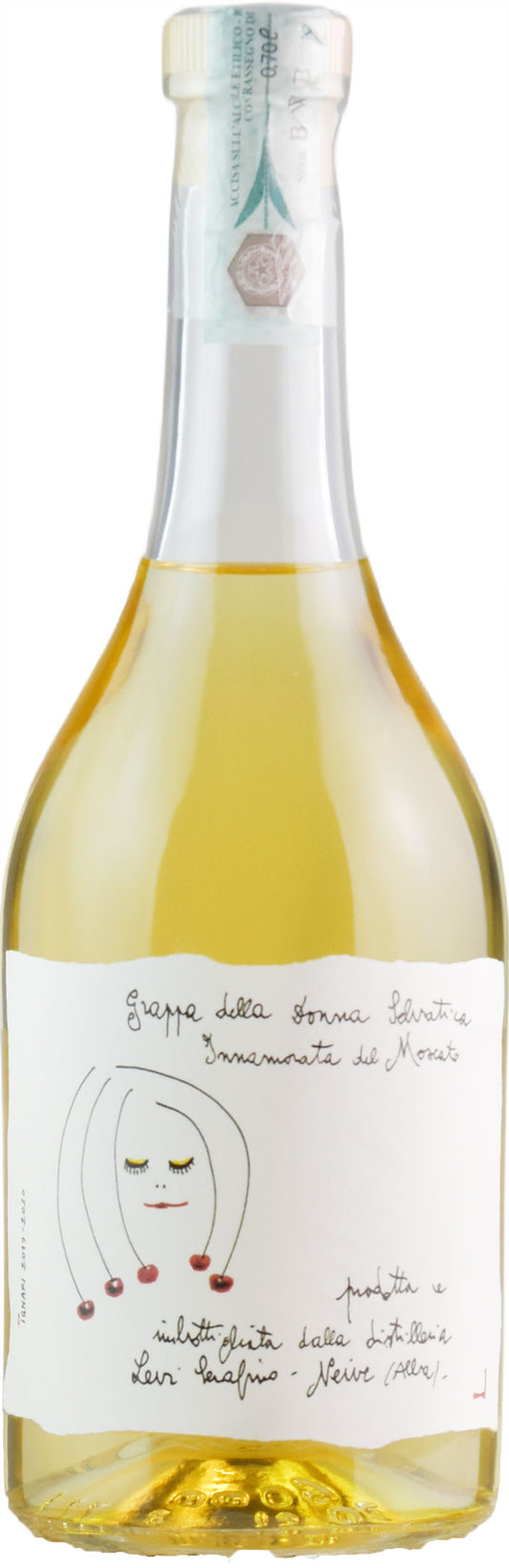 Romano Levi Grappa Donna Selvatica Innamorata del Moscato