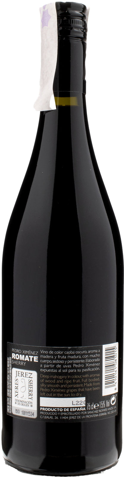 Romate Sherry Pedro Ximénez