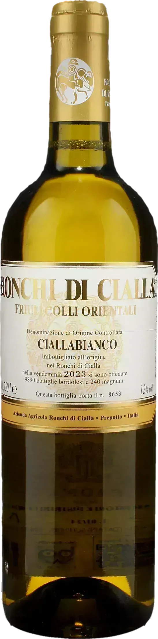 Ronchi di Cialla Cialla Bianco 2023