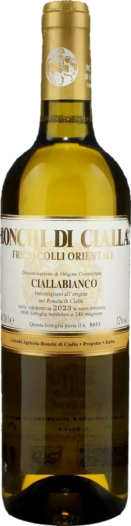 Ronchi di Cialla Cialla Bianco 2023