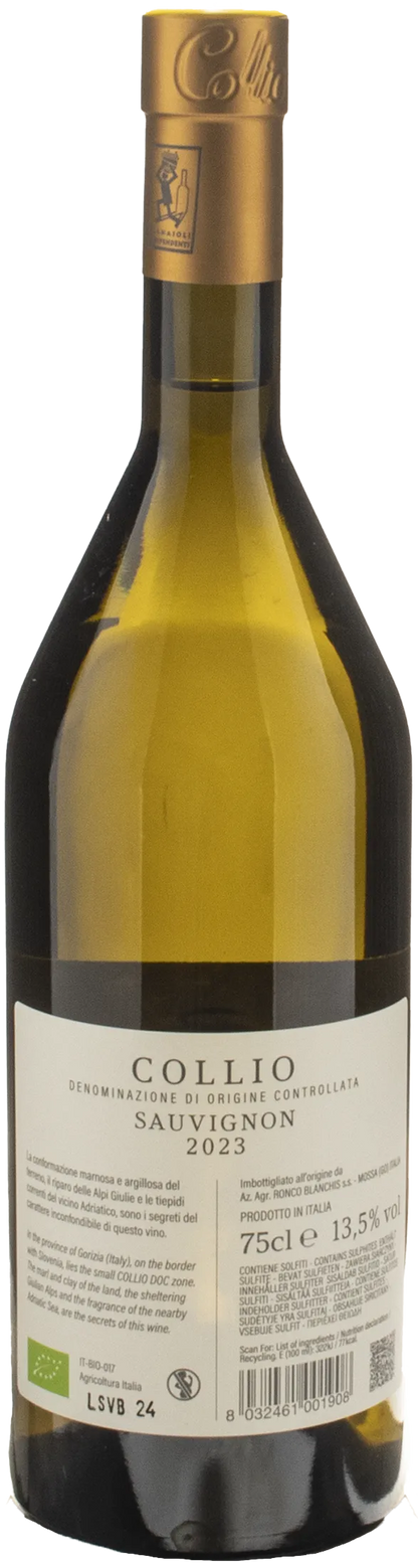 Ronco Blanchis Collio Sauvignon 2023
