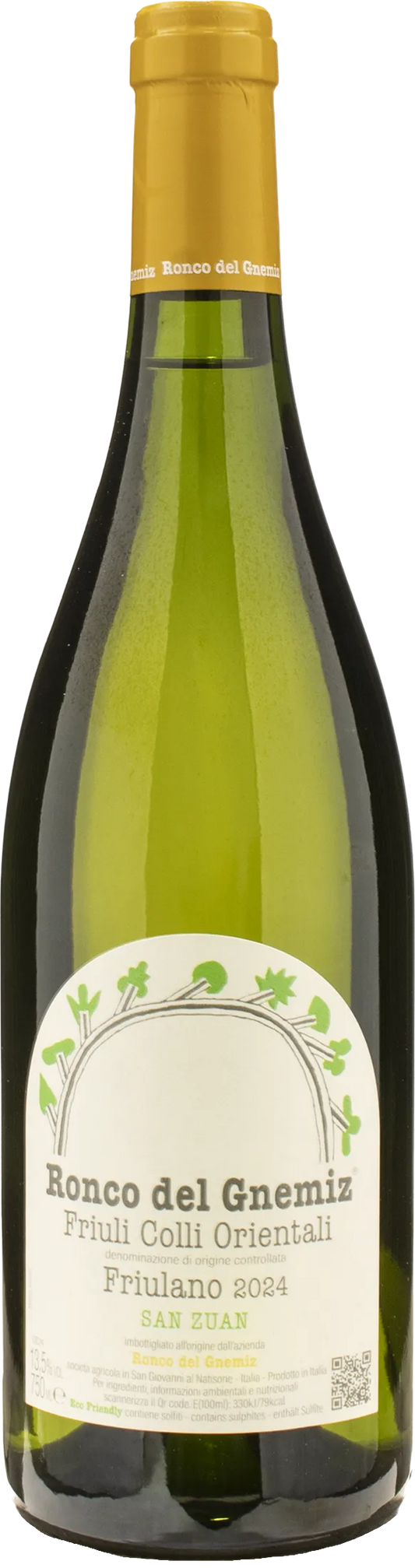 Ronco del Gnemiz Friulano San Zuan 2024