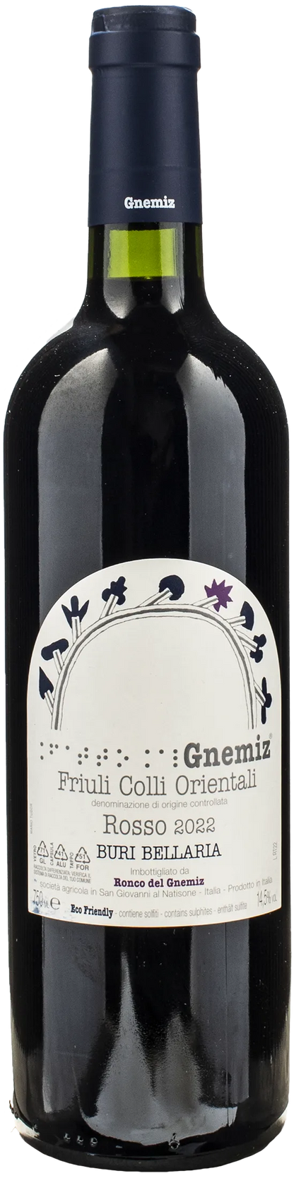 Ronco del Gnemiz Rosso Buri Bellaria 2022