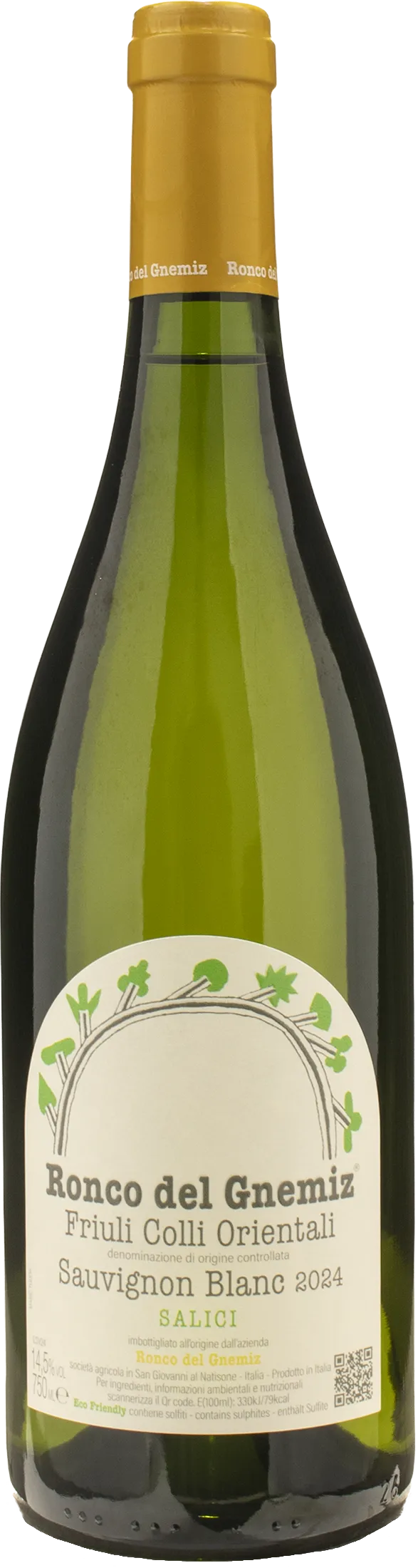 Ronco del Gnemiz Sauvignon Blanc Salici 2024