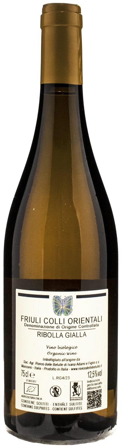 Ronco delle Betulle Ribolla Gialla 2022