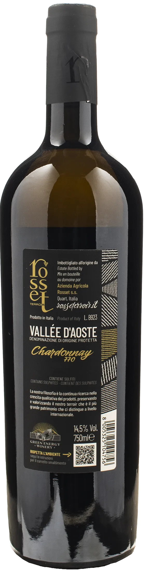 Rosset Terroir Chardonnay 770 2022