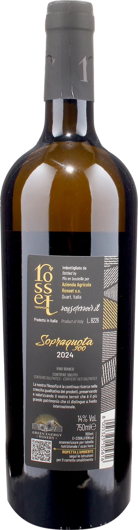 Rosset Terroir Sopraquota 900 2024