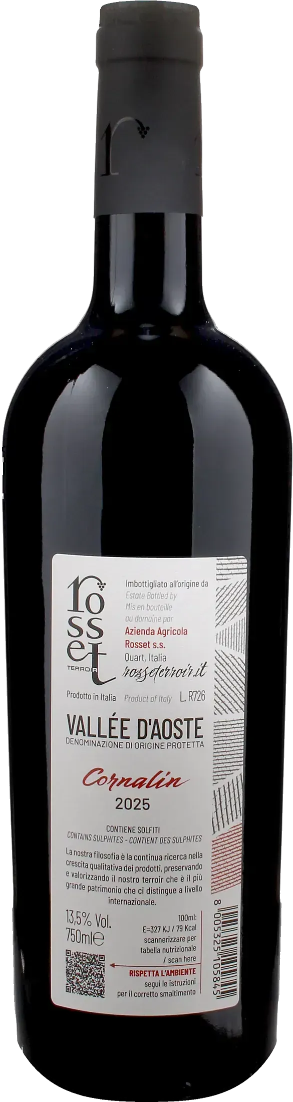 Rosset Terroir Valle d'Aosta Cornalin 2025