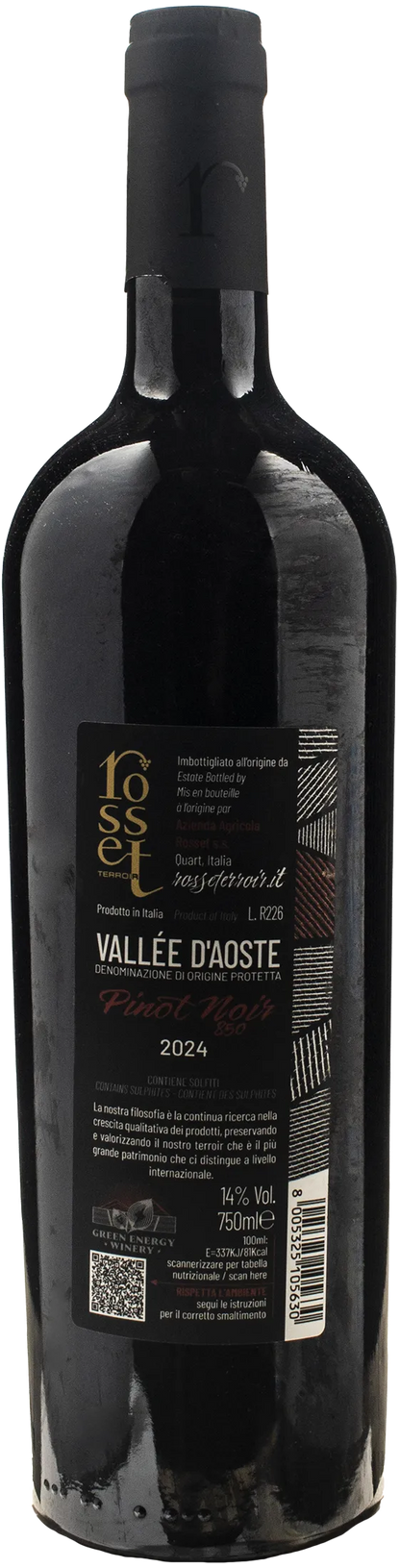 Rosset Terroir Valle d'Aosta Pinot Noir 850 2024