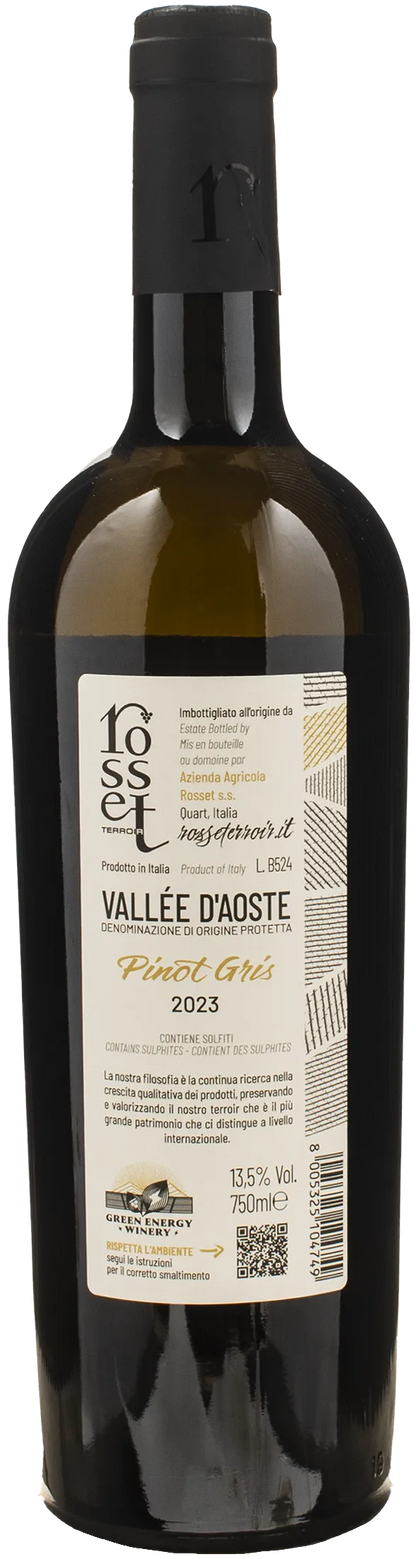 Rosset Vallee D'Aoste Pinot Gris 2023