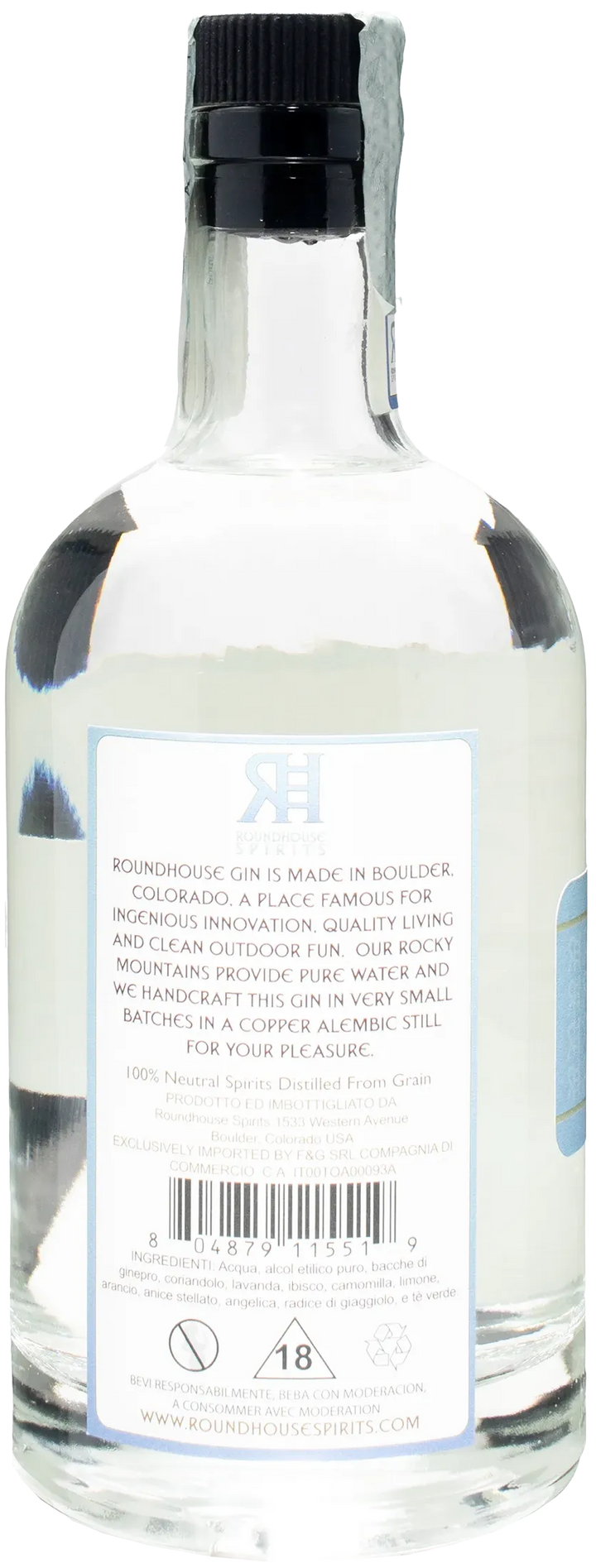 Roundhouse Gin American Craft 0.7L
