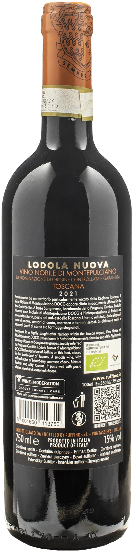Ruffino Nobile di Montepulciano Lodola Nuova 2021