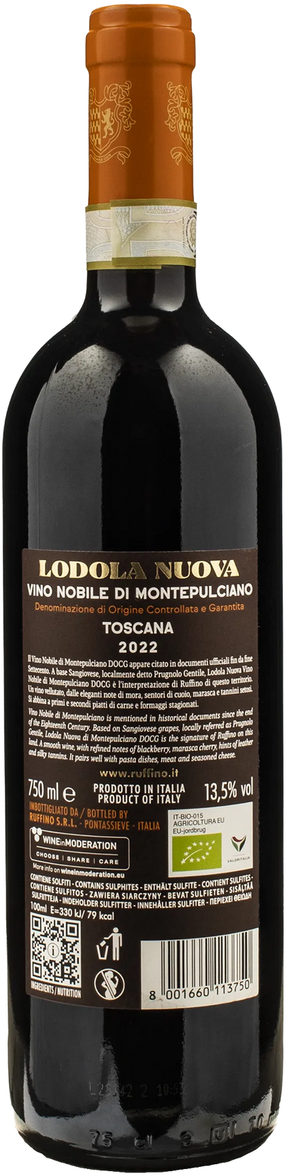 Ruffino Nobile di Montepulciano Lodola Nuova 2022