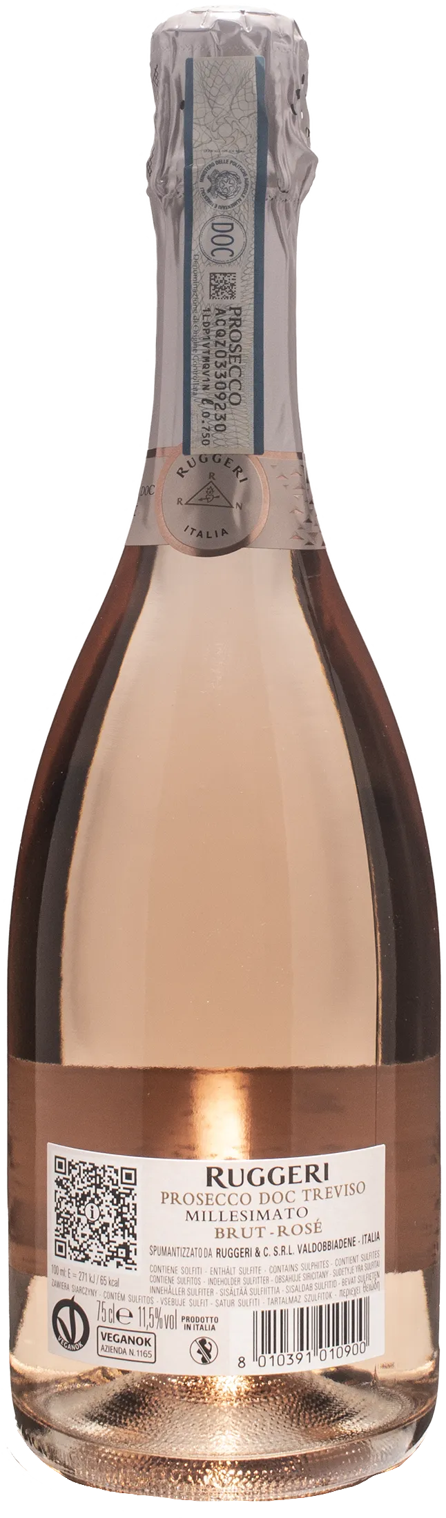 Ruggeri Prosecco Argeo Rosé Millesimato Brut 2023