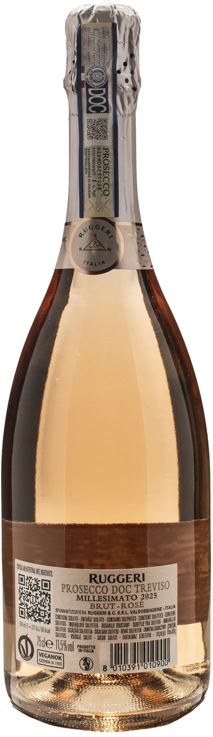 Ruggeri Prosecco Rosè Brut Argeo 2025