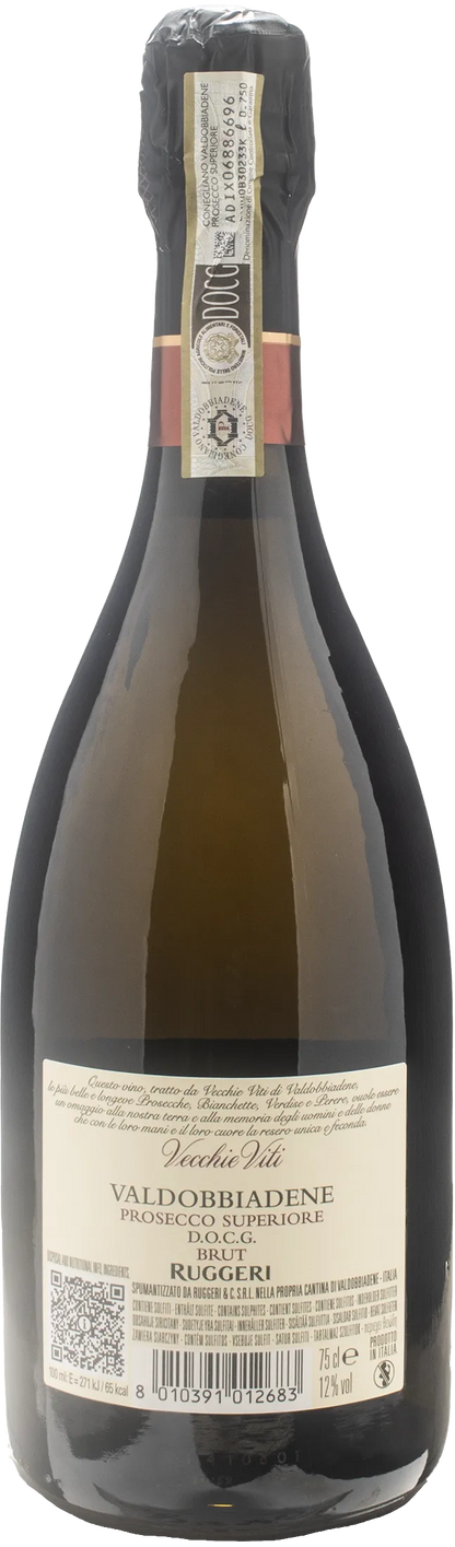 Ruggeri Valdobbiadene Prosecco Superiore Vecchie Viti Brut 2023
