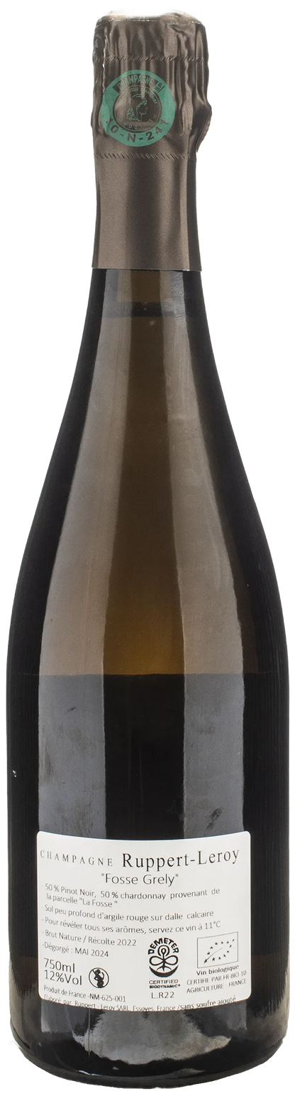 Ruppert Leroy Champagne Fosse Grely Brut Nature 2022