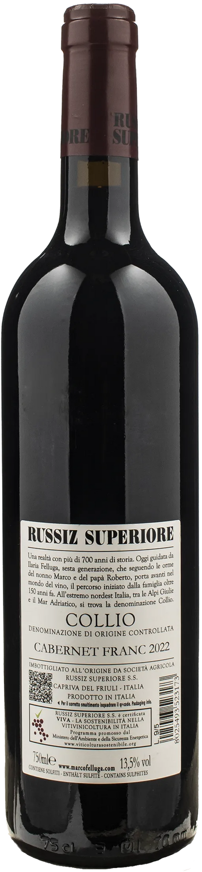Russiz Superiore Collio Cabernet Franc 2022