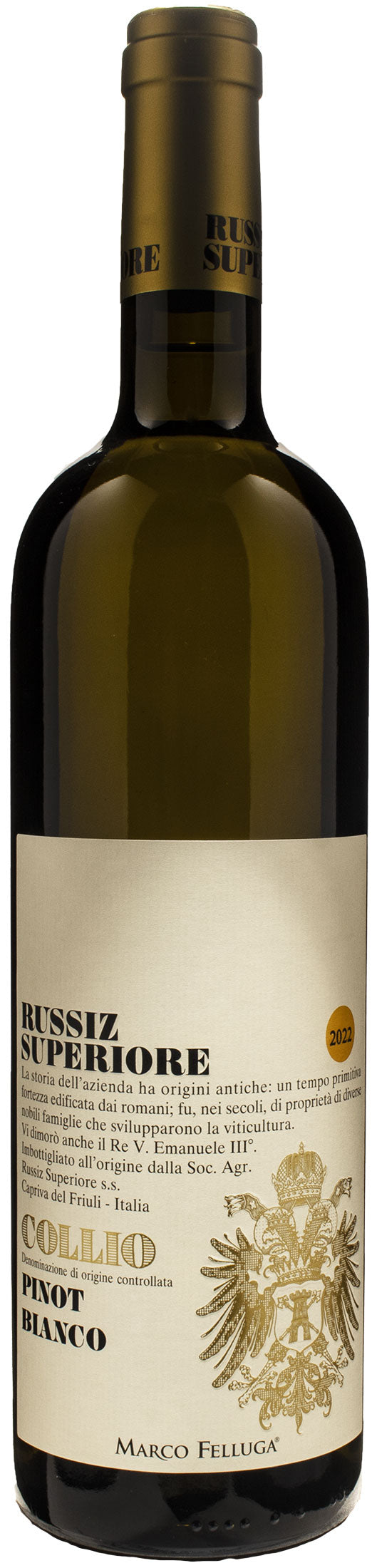 Russiz Superiore Collio Pinot Bianco 2022
