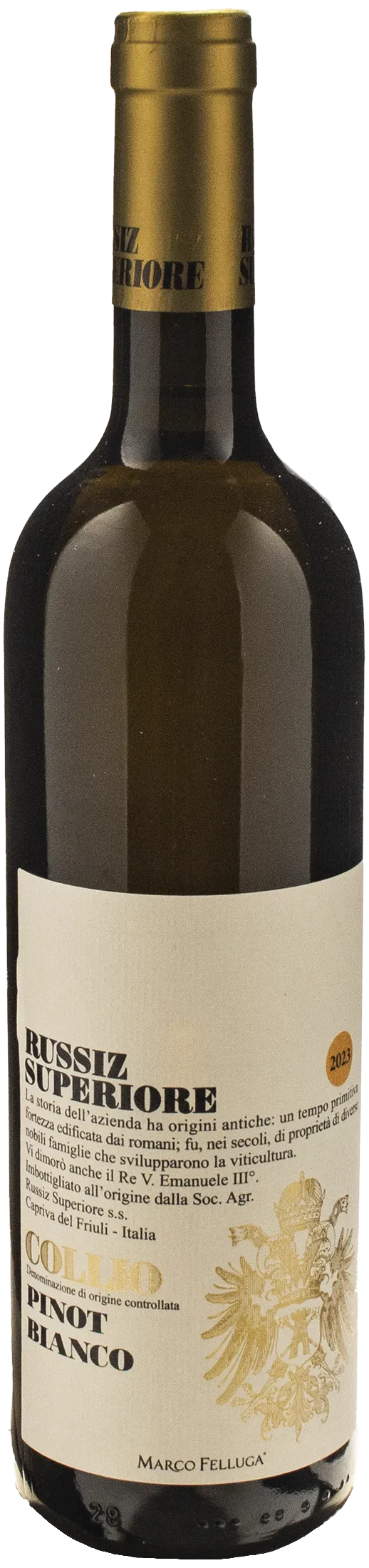 Russiz Superiore Collio Pinot Bianco 2023