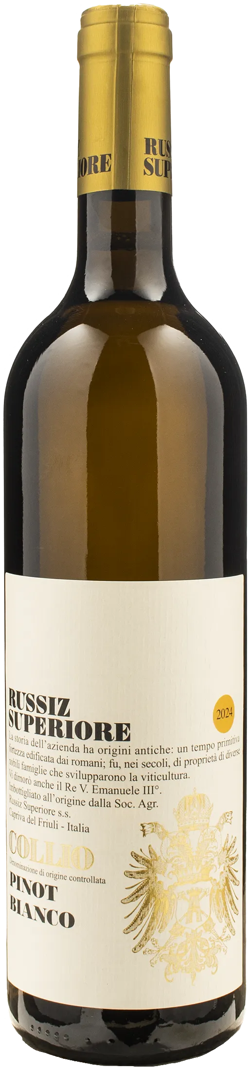 Russiz Superiore Collio Pinot Bianco 2024