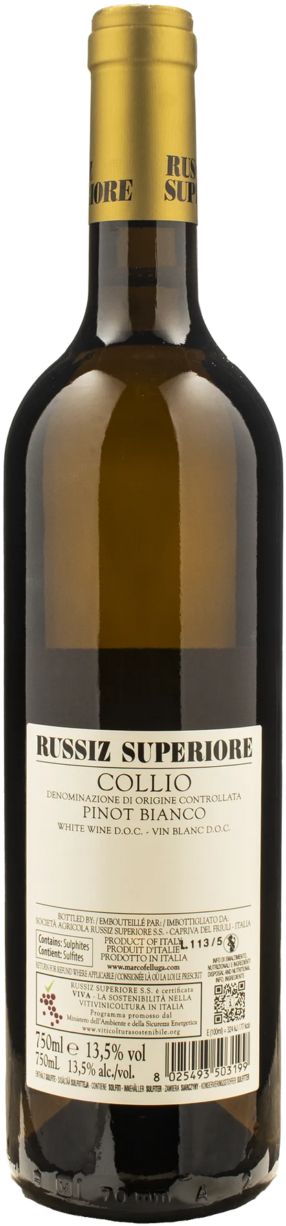Russiz Superiore Collio Pinot Bianco 2024