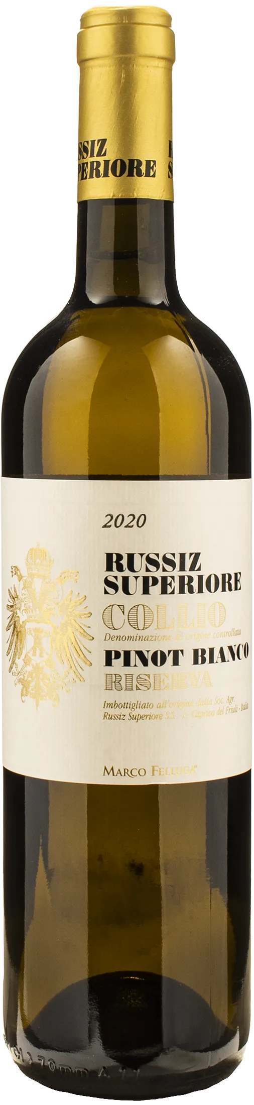 Russiz Superiore Collio Pinot Bianco Riserva 2020