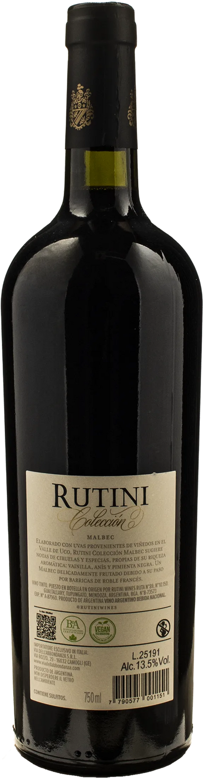 Rutini Collection Malbec 2023