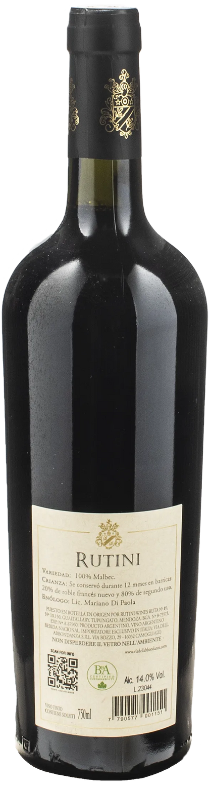 Rutini Malbec 2021