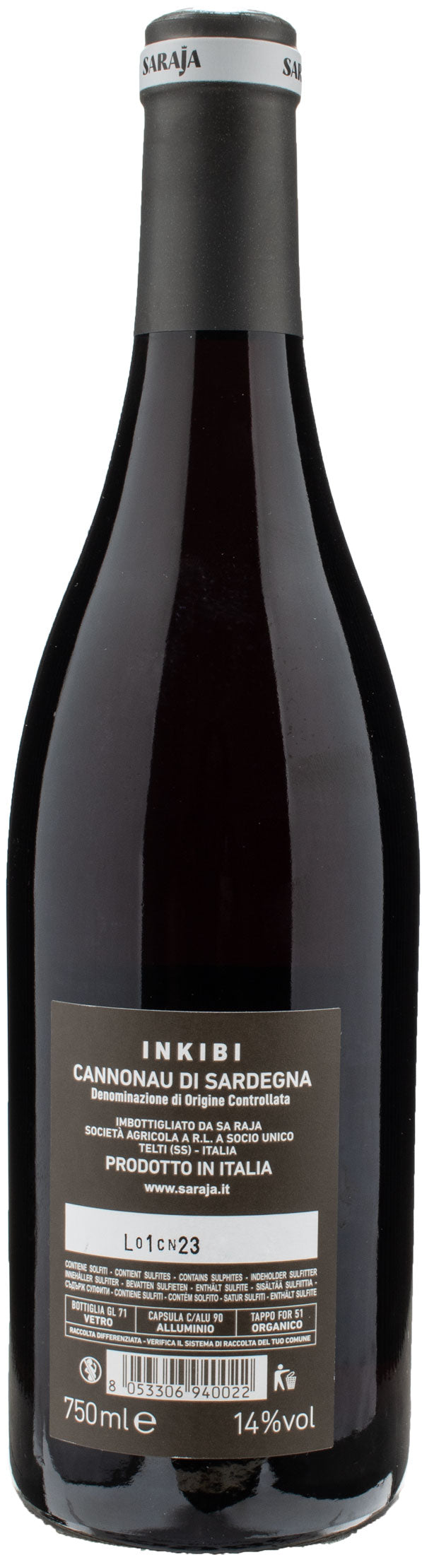 Sa Raja Cannonau di Sardegna Inkibi 2022