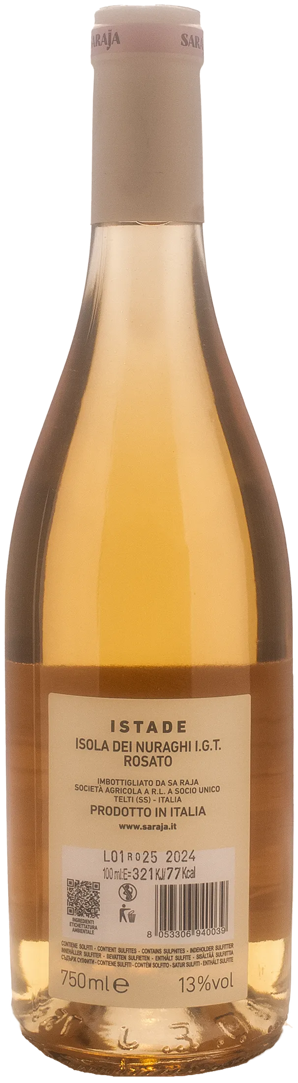 Sa Raja Isola dei Nuraghi Rosato Istade 2024