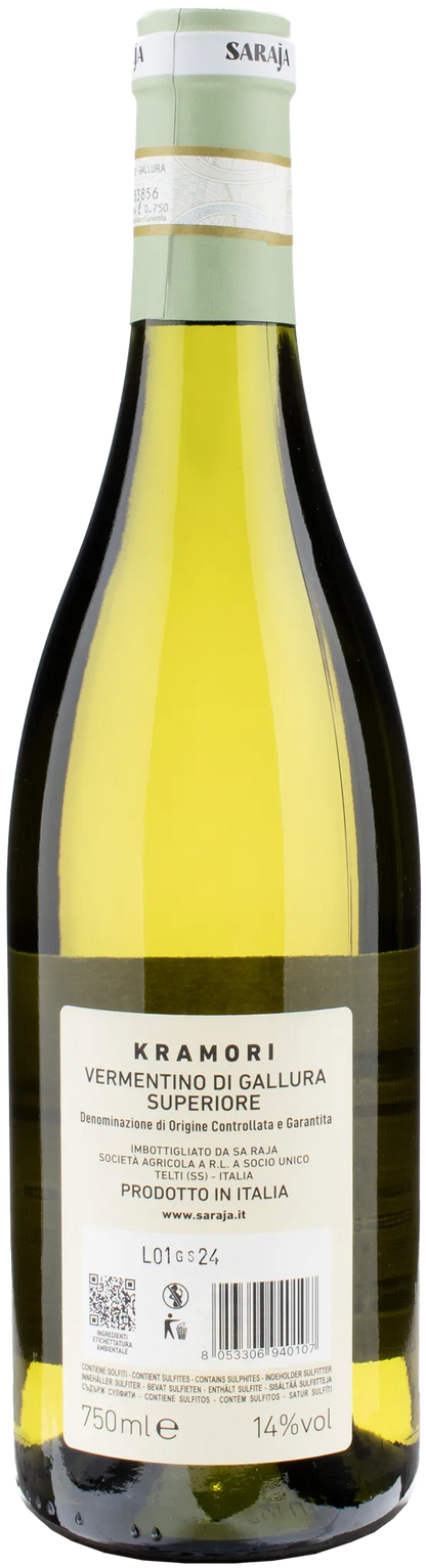 Sa Raja Vermentino di Gallura Superiore Kramori 2023