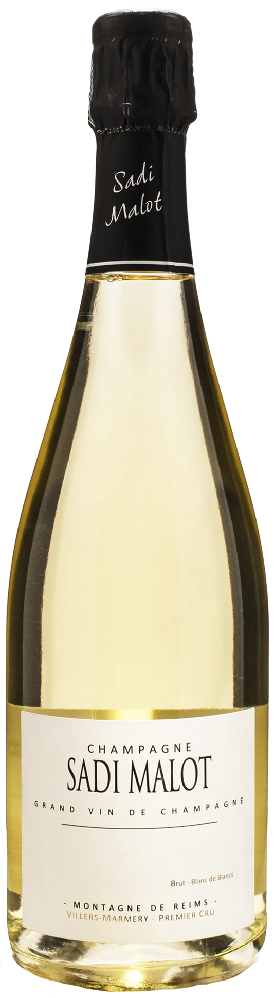 Sadi Malot Champagne 1er Cru Blanc de Blancs Vintage Millesime Brut 2014