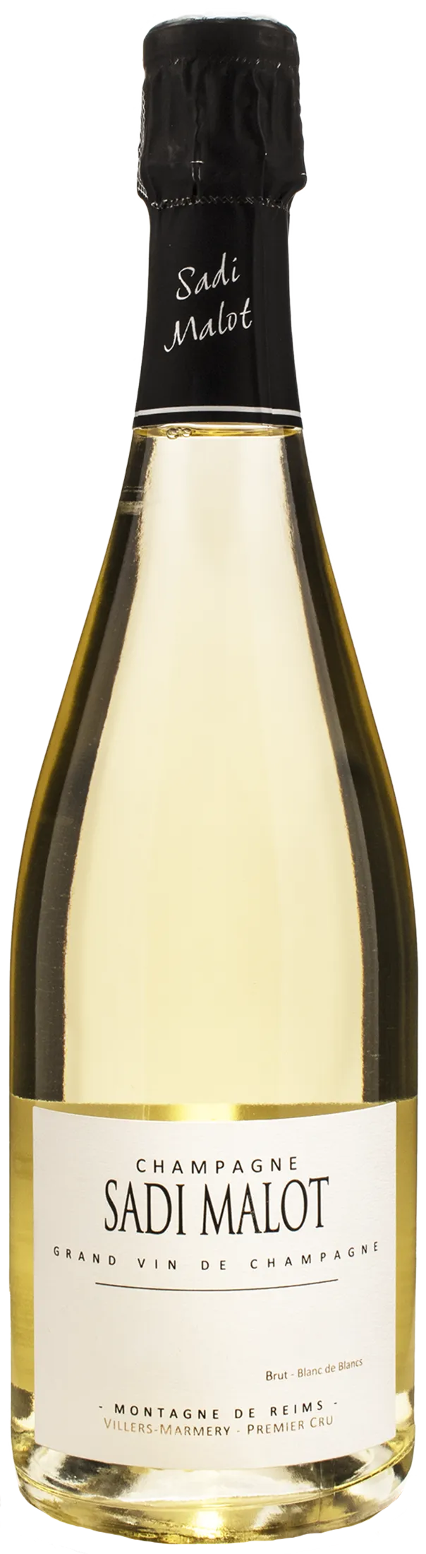 Sadi Malot Champagne Blanc de Blancs Premier Cru Vintage Millesimé Brut 2014