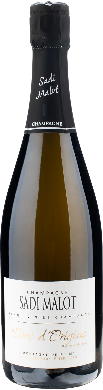 Sadi Malot Champagne 1er Cru Blanc de Blancs Brut Terre d'Origine