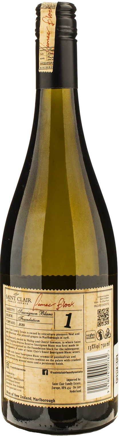 Saint Clair Sauvignon Blanc Pioneer Block 1 2024