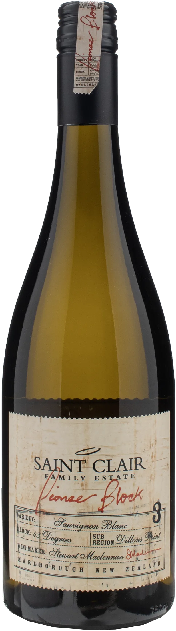 Saint Clair Sauvignon Pioneer Block 3 2022