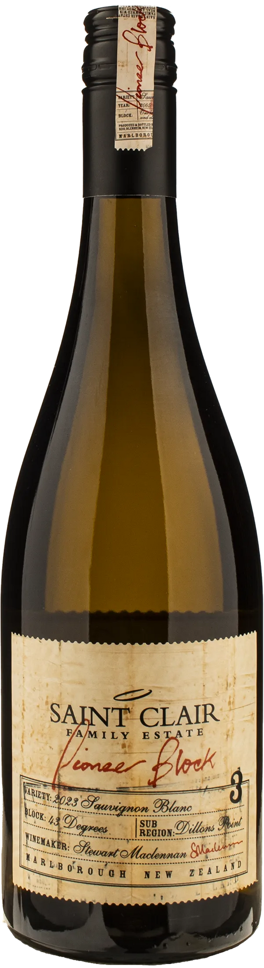 Saint Clair Sauvignon Pioneer Block 3 2023
