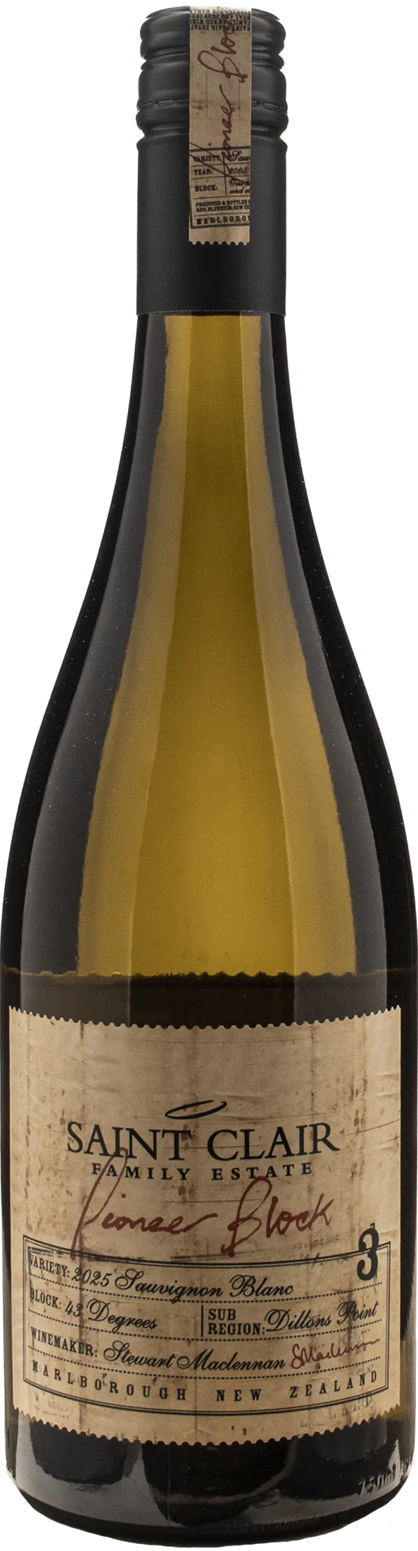 Saint Clair Sauvignon Pioneer Block 3 2025