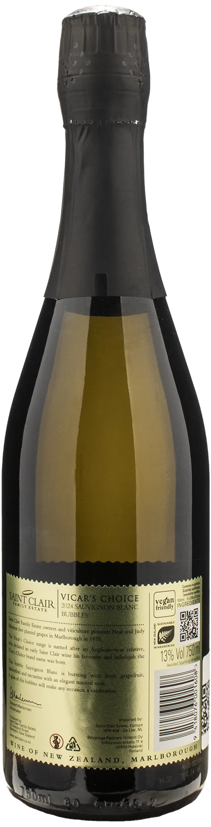 Saint Clair Vicar’s Choice Sauvignon Blanc Bubbles 2024