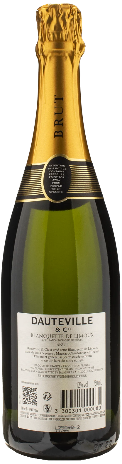 Salasar Dauteville & Cie Blanquette de Limoux Methode Traditionnelle Brut