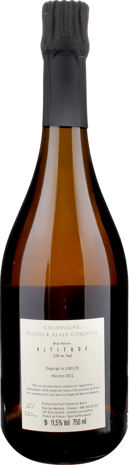 Salima & Alain Cordeuil Champagne Altitude 320m