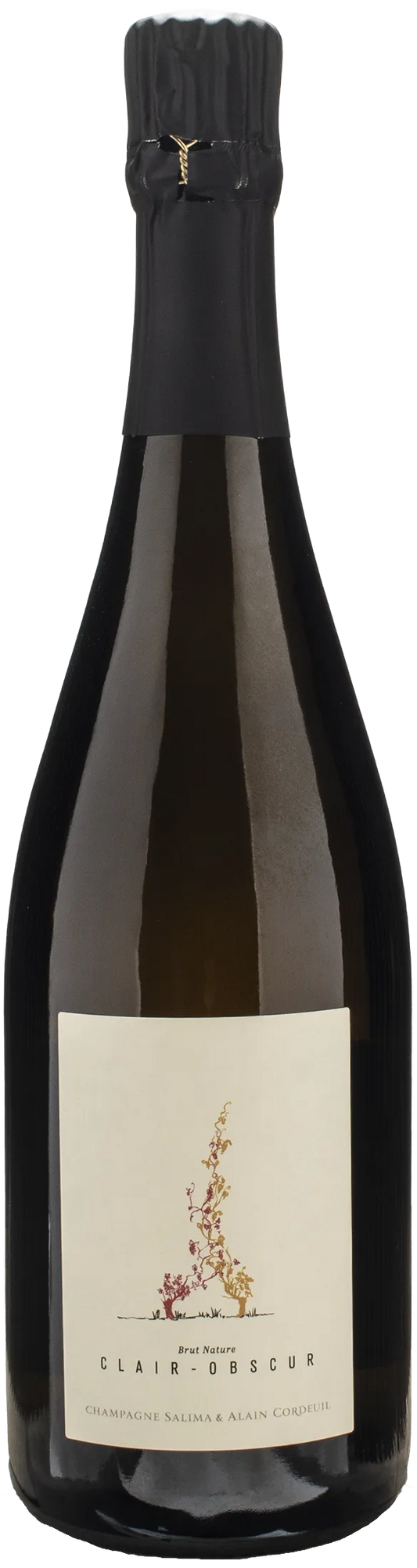 Salima & Alain Cordeuil Champagne Clair Obscur Brut Nature