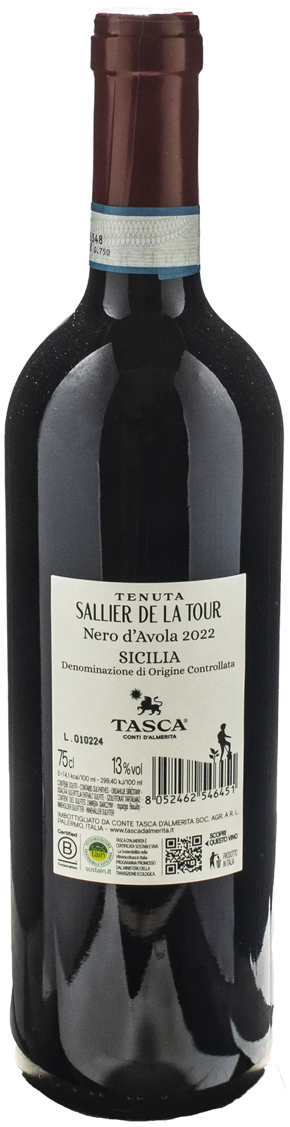 Sallier de la Tour Nero d'Avola 2022