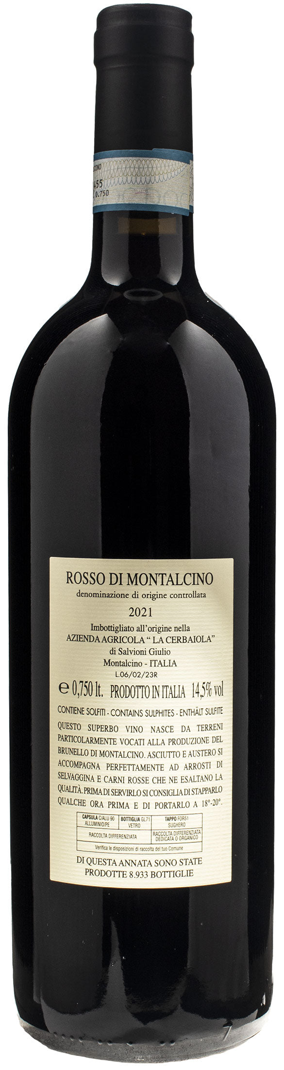 Salvioni La Cerbaiola Rosso di Montalcino 2021