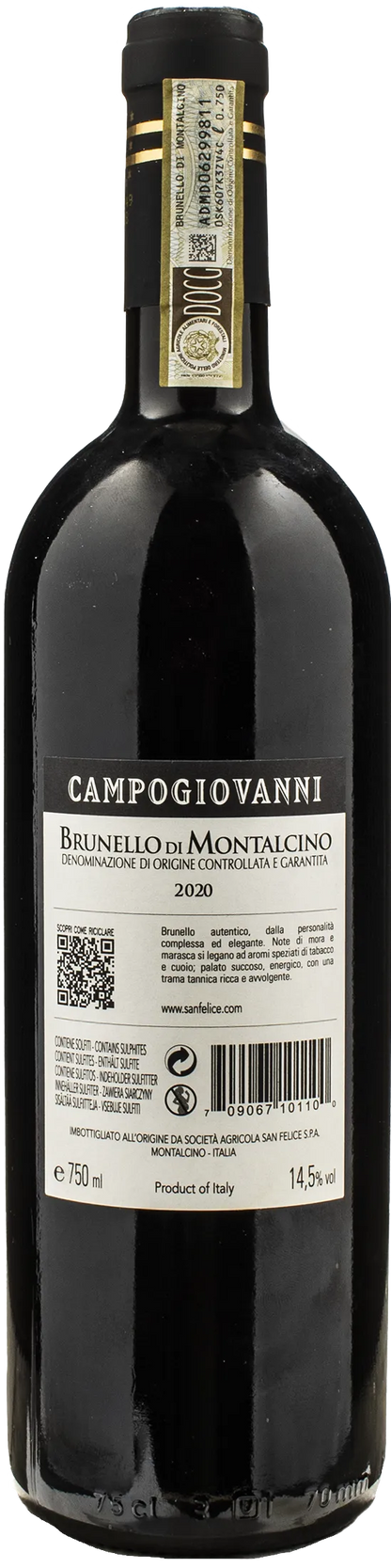 San Felice Brunello di Montalcino Campogiovanni 2020