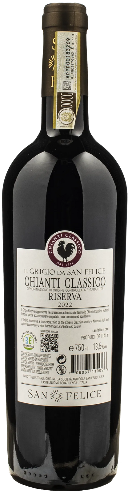 San Felice Chianti Classico Riserva Il Grigio 2022