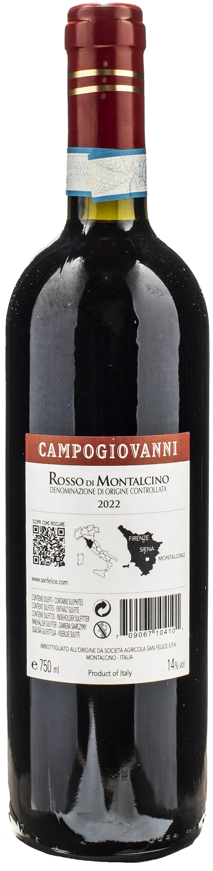 San Felice Rosso di Montalcino Campogiovanni 2022