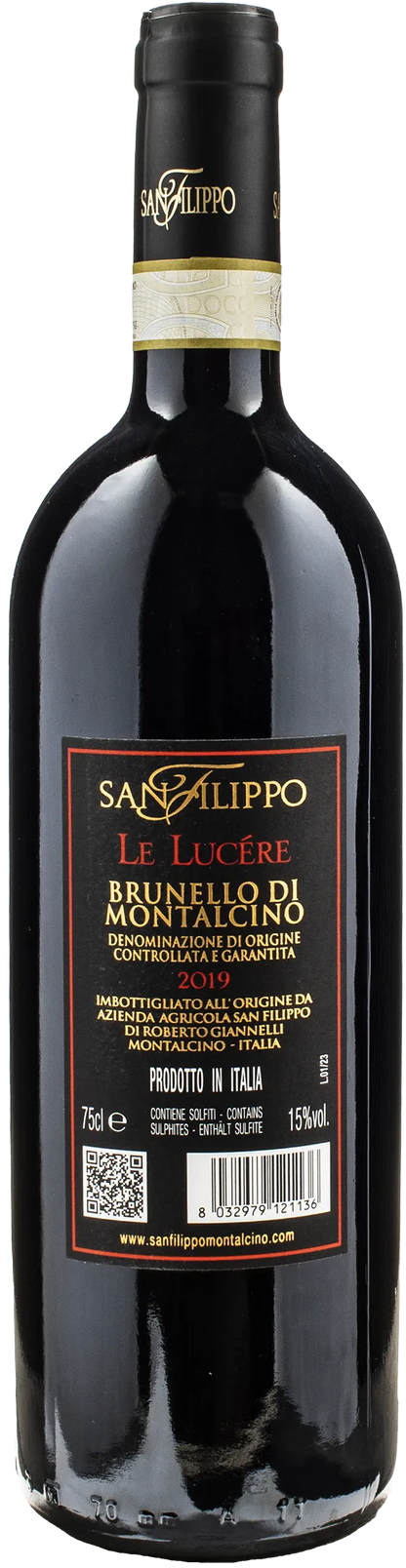 San Filippo Brunello di Montalcino Le Lucere 2019